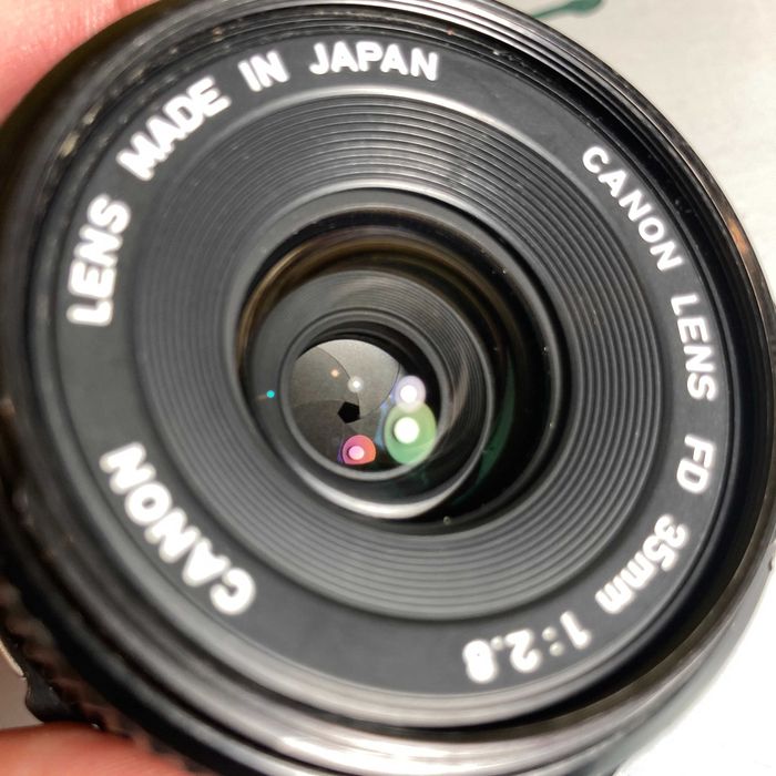 Canon FD (nFD) f35 mm, F2.8-22