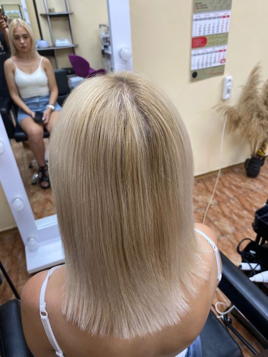 Полірування волосся