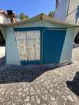 Tenda azul grande