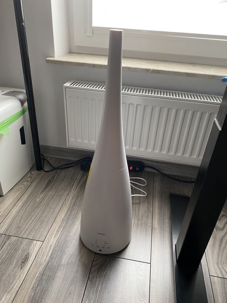 Elegancki design nawilżacz powietrza ultradźwiękowy VAVA biały +pilot