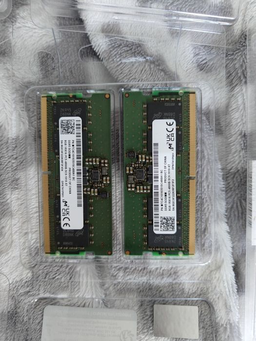 Pamięć RAM  2x8GB 16GB DDR5 4800mhz-5600mhz  2x8GB do laptopa