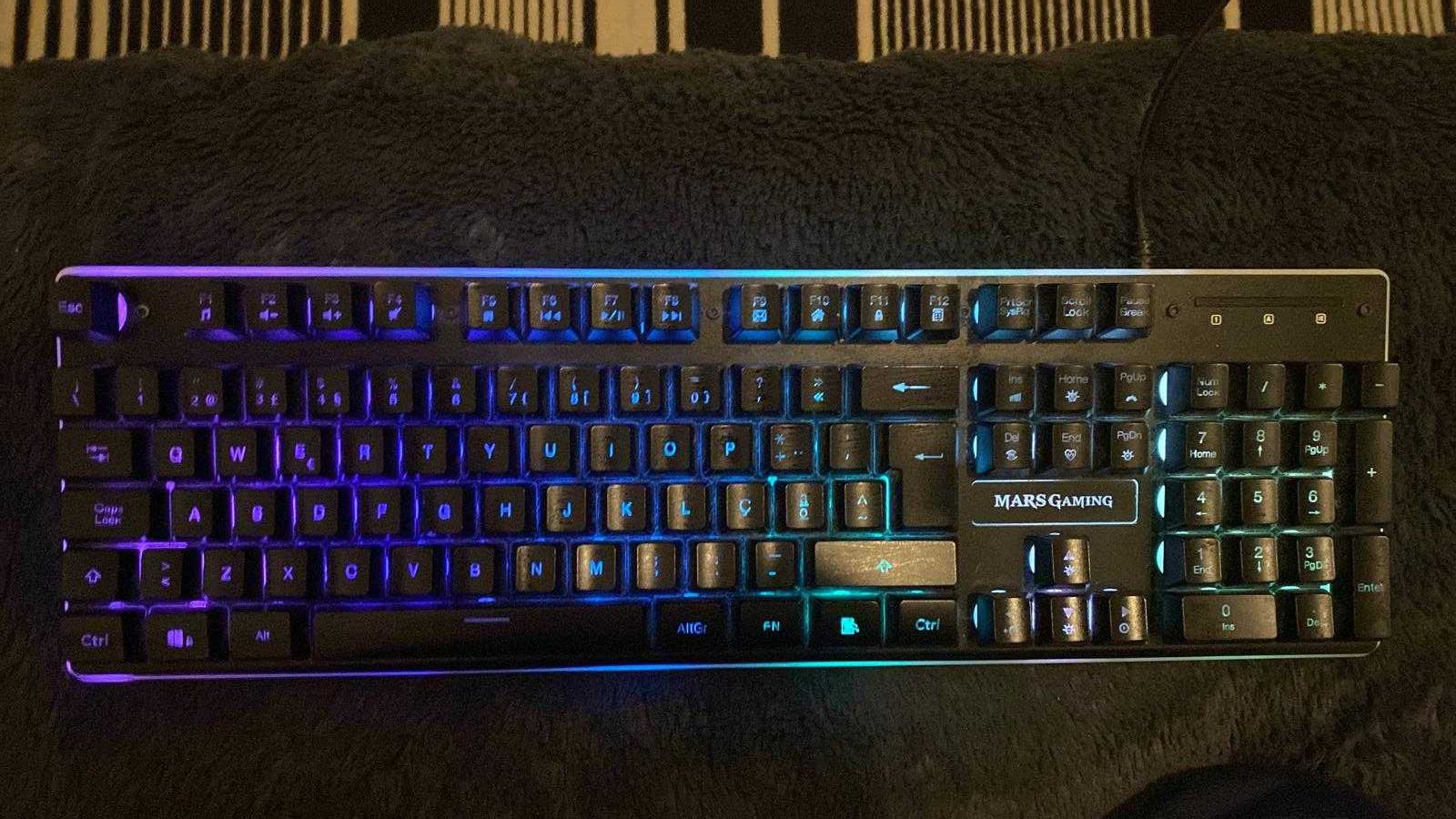 Teclado gaming da Mars gaming mk320