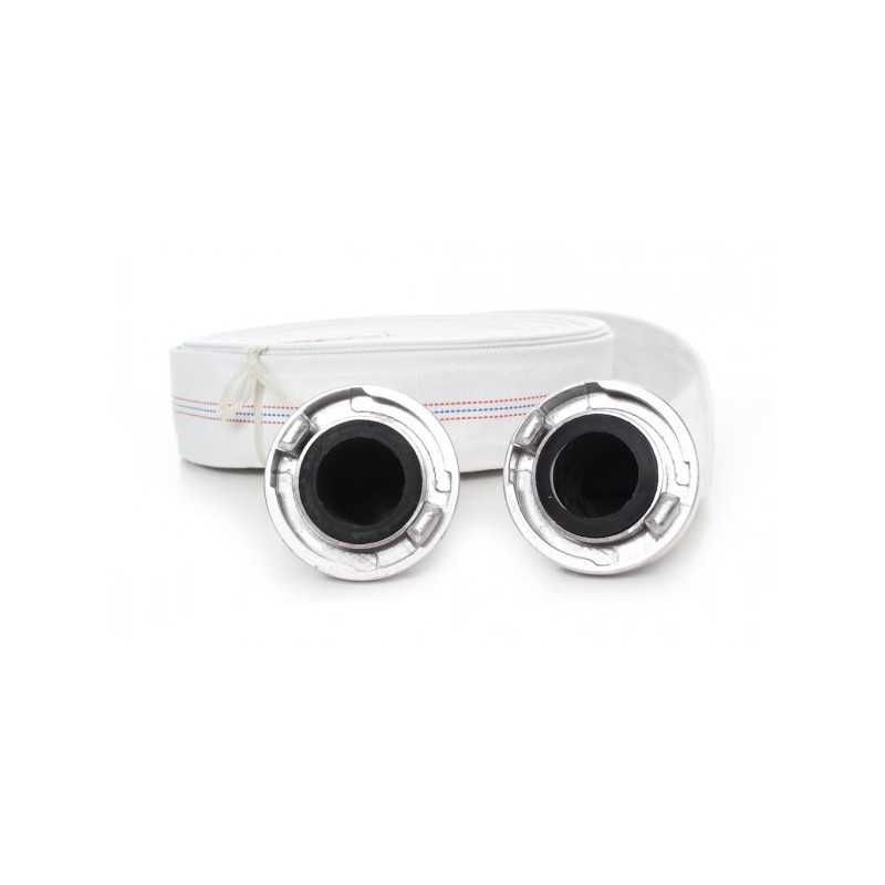 Wąż strażacki parciany do wody szamba 2'' 52mm 20m ze złączkami
