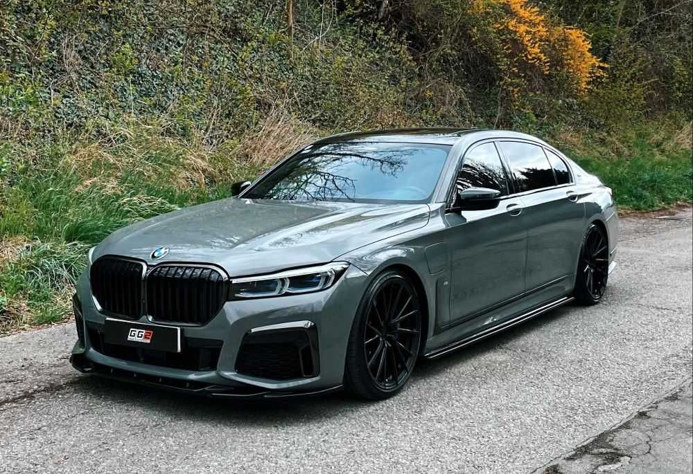 Передній спліттер BMW G11 G12 рест (2019+) тюнинг обвіс губа юбка