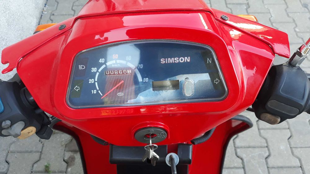 Simson Albatros przebieg 860km