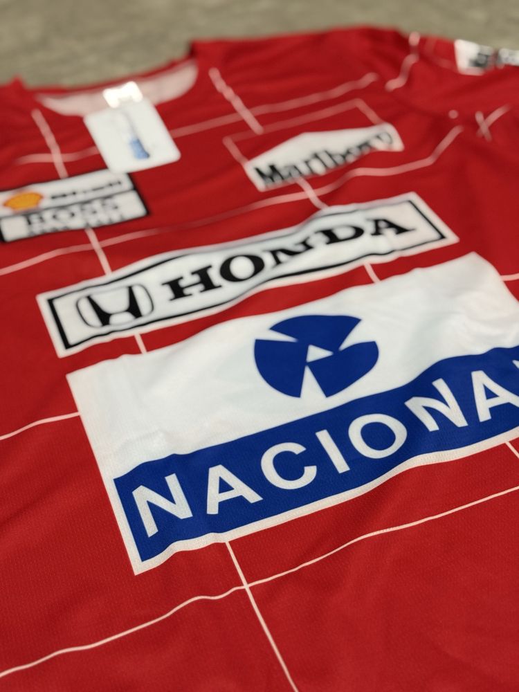Camisola Arton Senna Nacional NOVA
