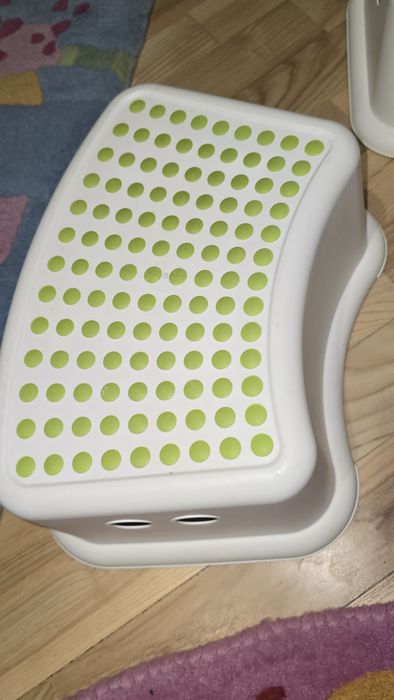 Podest łazienkowy x2szt i deska toaletowa dziecięca IKEA seria zielona