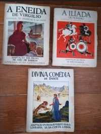A Eneida, A Ilíada, Divina Comédia (3 livros)