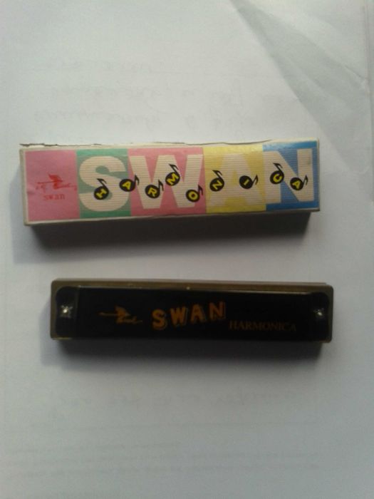 Губная хроматическая гармошка SWAN 32 (16) отв-тий 4 октавы НОВАЯ