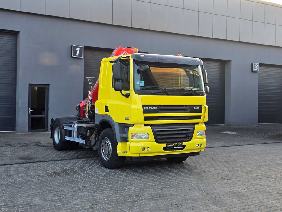 DAF FT CF85.410 | тягач | кран-маніпулятора