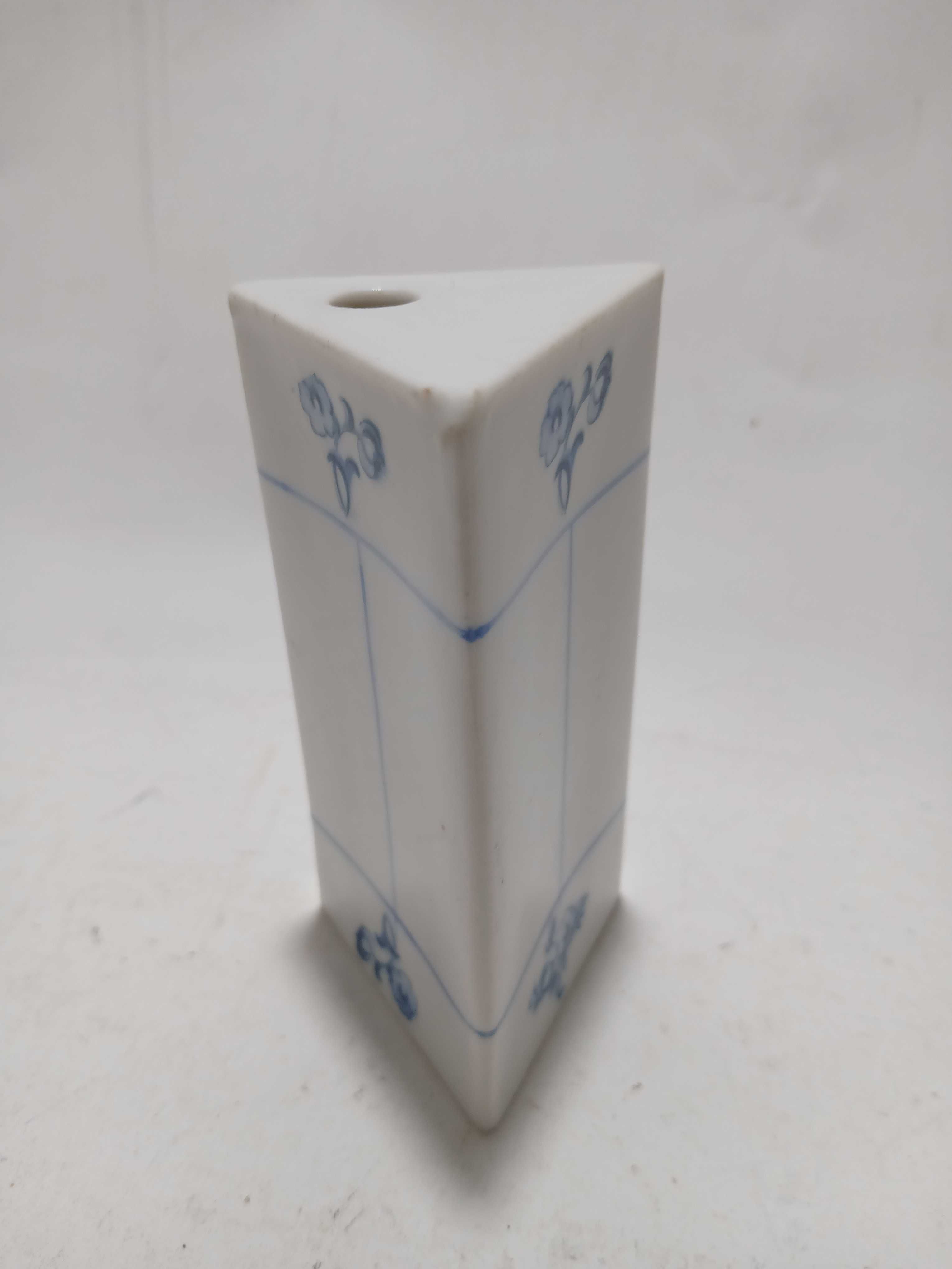 Paliteiro Antigo - Porcelana Vista Alegre - Azul Flores