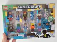 Nowy zestaw Minecraft figurki 12 szt i akcesoria