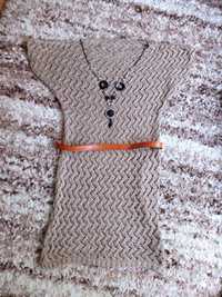 Sweterek ażurkowy