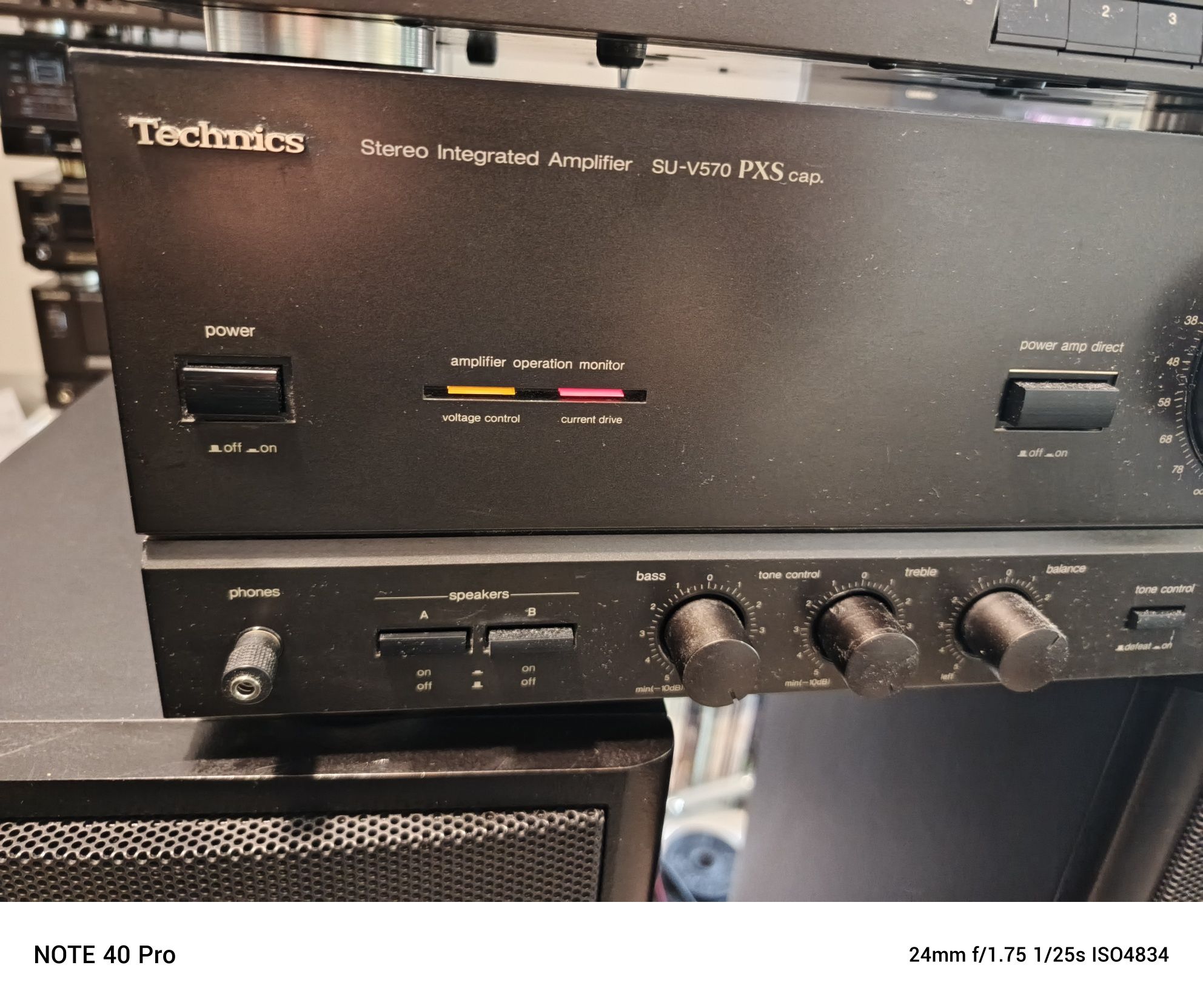Technics wzmacniacz.