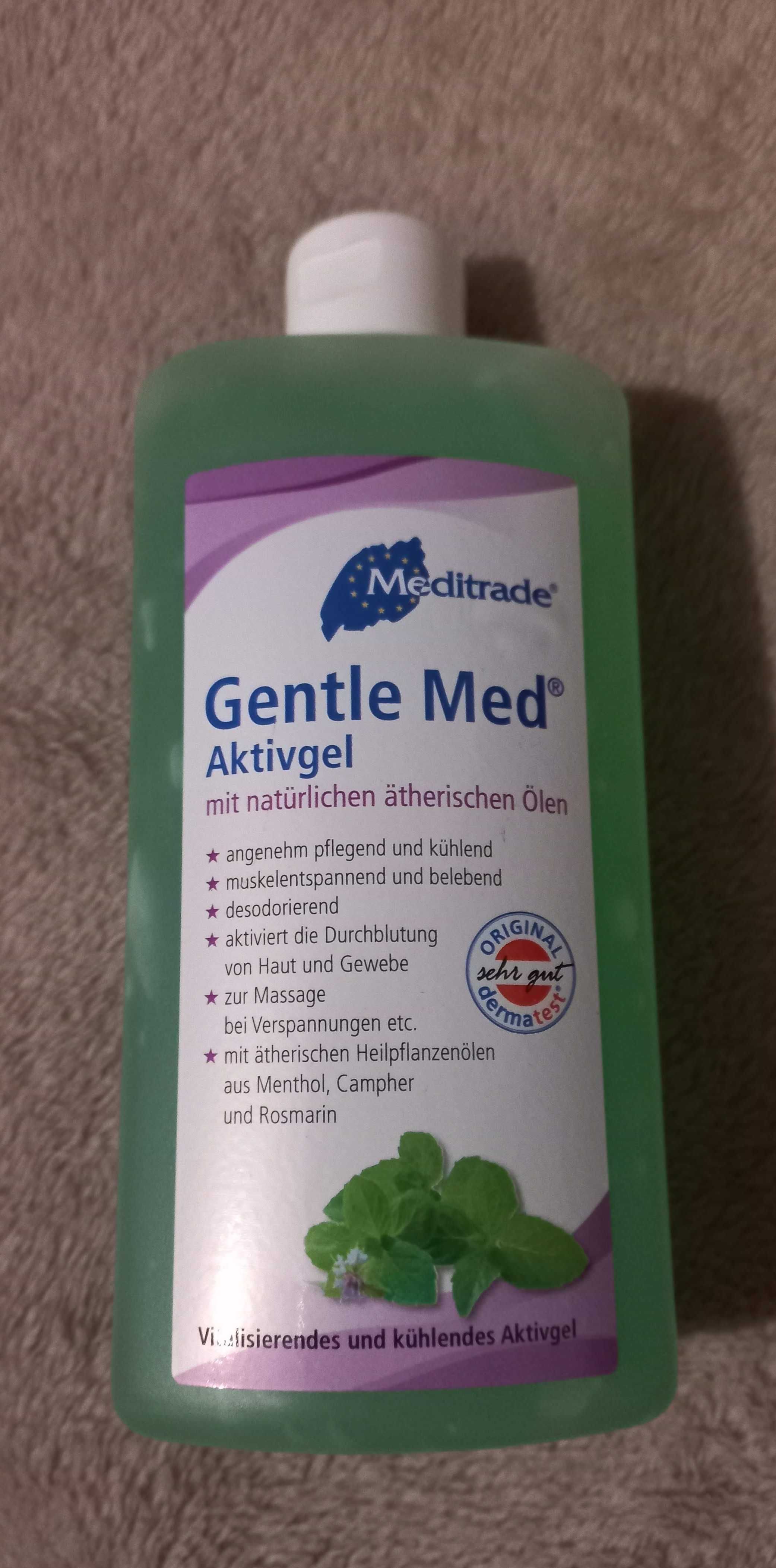 Gentle Med żel aktywny 500 ml pielęgnujący chłodzący - Niemiecki