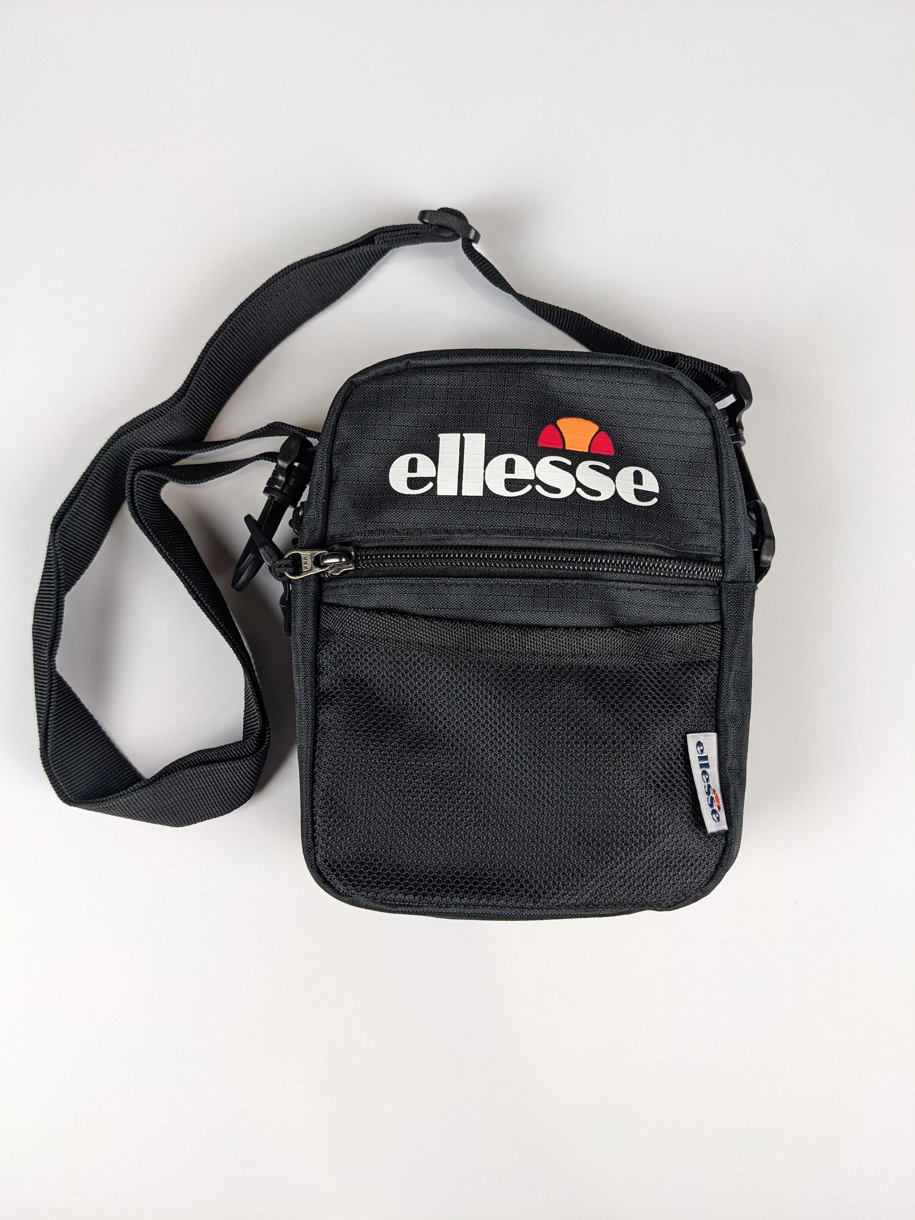 Сумка ellesse через плече чорна, барсетка Ellesse чёрная, элис, елис