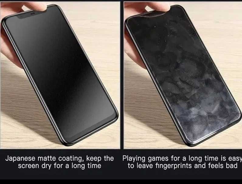 Захисне скло матове на iPhone 13 Pro Max айфон матовое защитное стекло