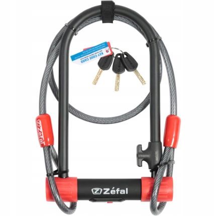 ZEFAL K-TRAZ U13 CABEL U-LOCK 13 Zapięcie + Linka