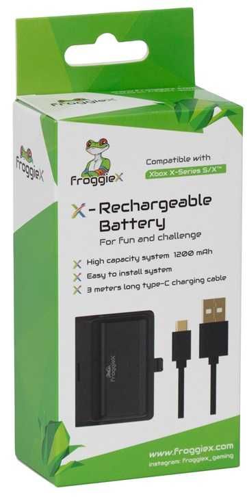 Play Charge do pada Xbox Series X + S + PC = Akumulator + kabel 3metry