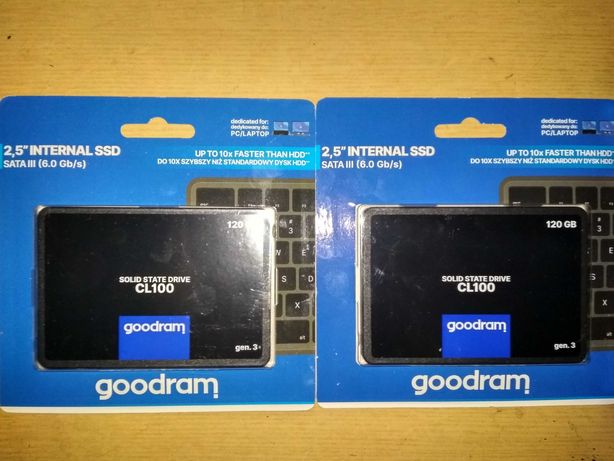SSD диск 2.5" Goodram CL100 Gen3 120gb Новый Гарантия_1400