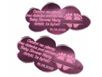 Magnesy Personalizowane Na Baby Shower Z Podziękowaniem Dla Gości