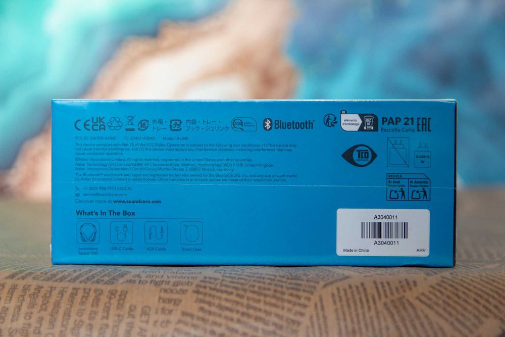 ‼️ЗВУК 10/10! Навушники Anker Soundcore Q45|Полноразмерные Наушники