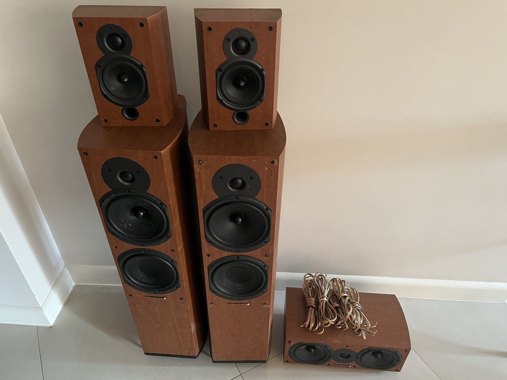 Kino domowe 5+1 aplitner MARANTZ  glozniki wharfedale