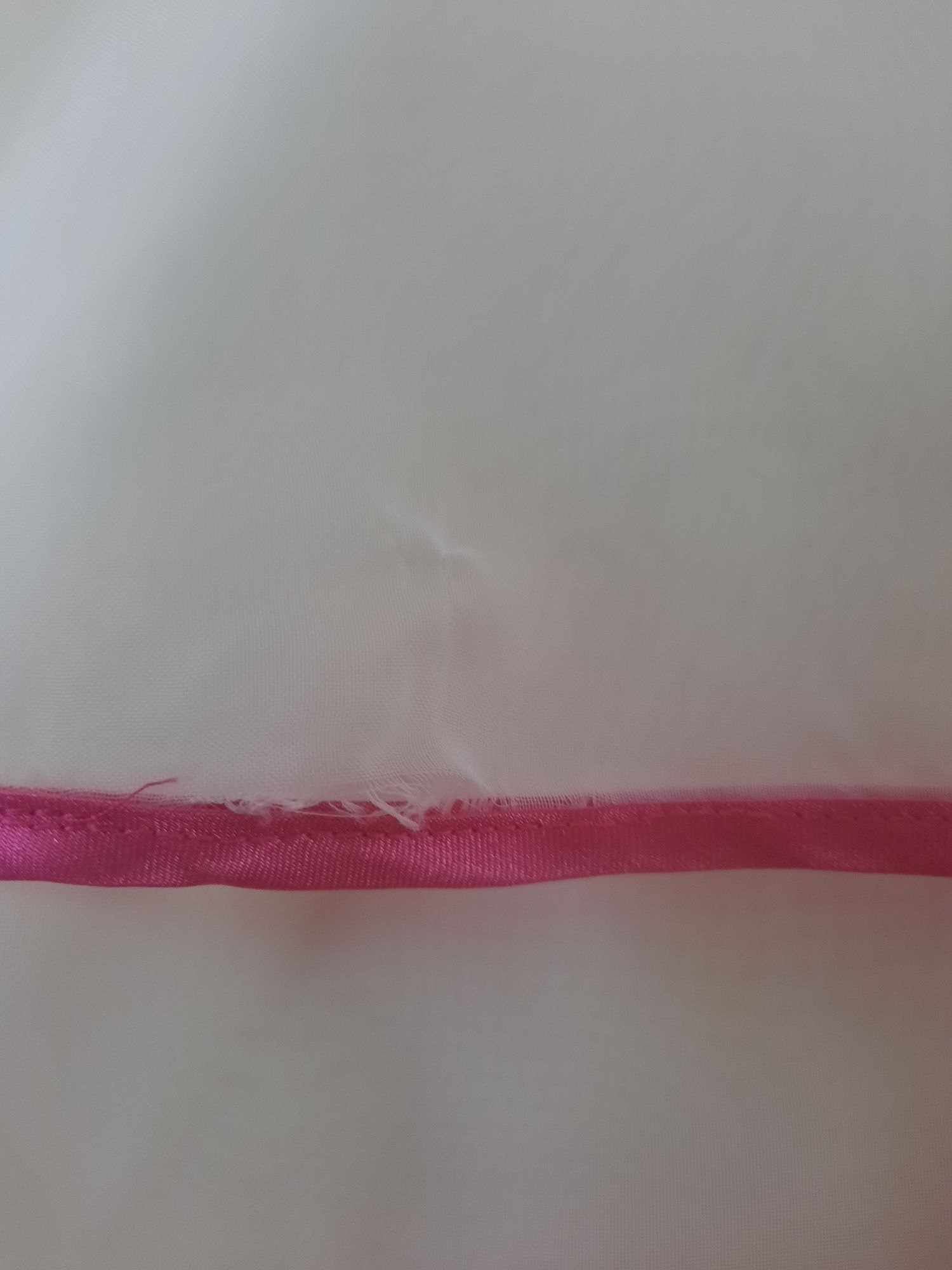 Firana z szalem na karnisz 2m x długość 159 cm