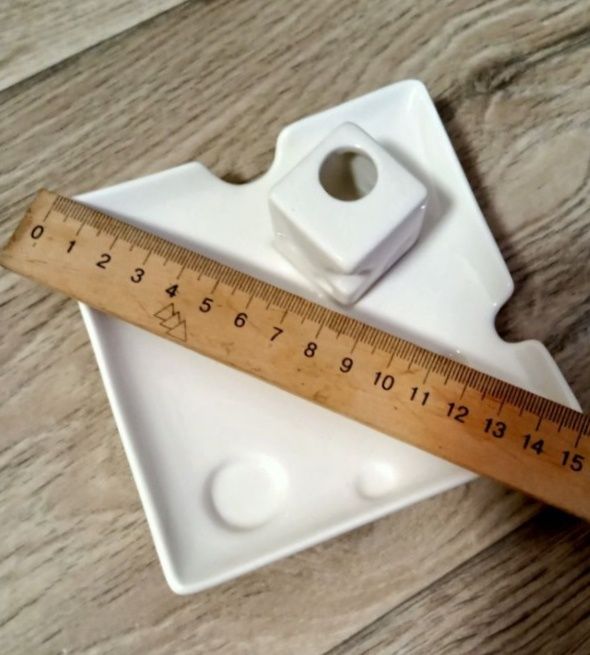 Порцелянова тарілочка  для сиру