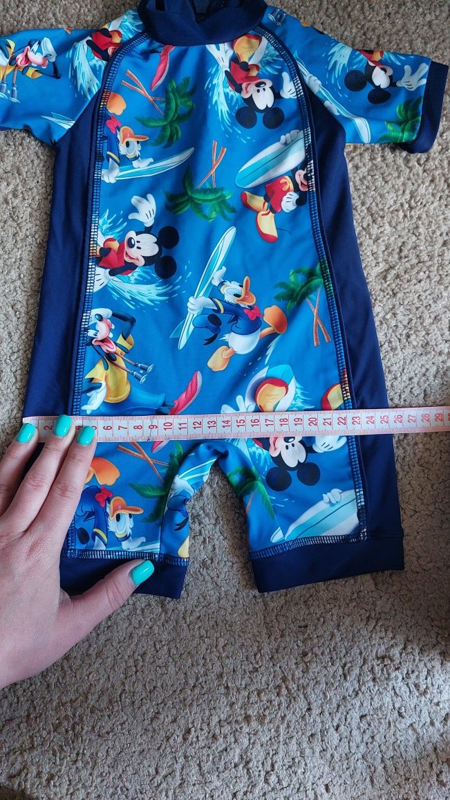 Костюм для купания, купальник, Disney Mickey Mouse, размер 74-80