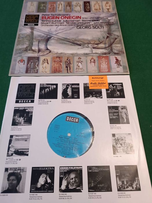 LP - Peter Tschaikowsky - Eugen Onegin (nowy, nie używany)