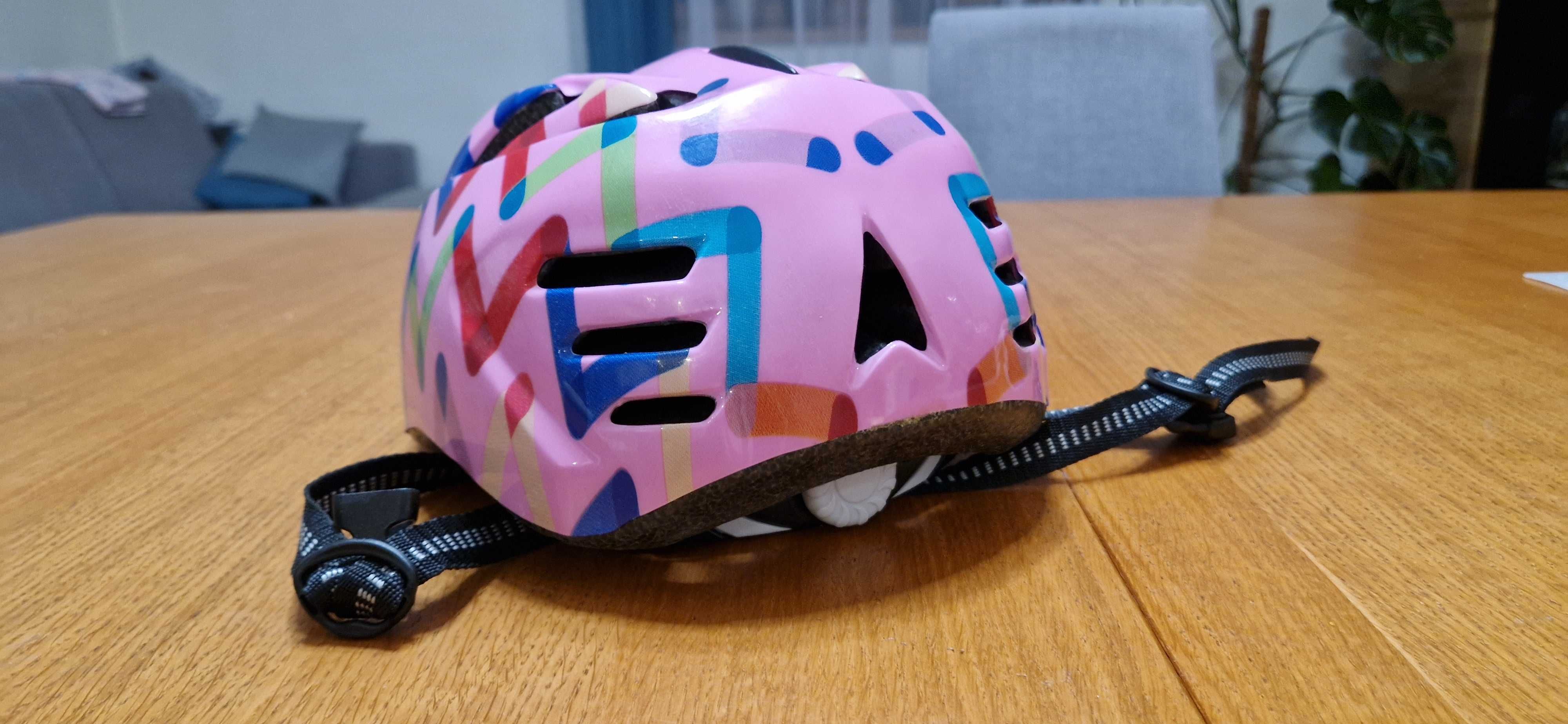 Kask dziecięcy B-SKIN PRO S różowy ZIGZAG HM-BS392