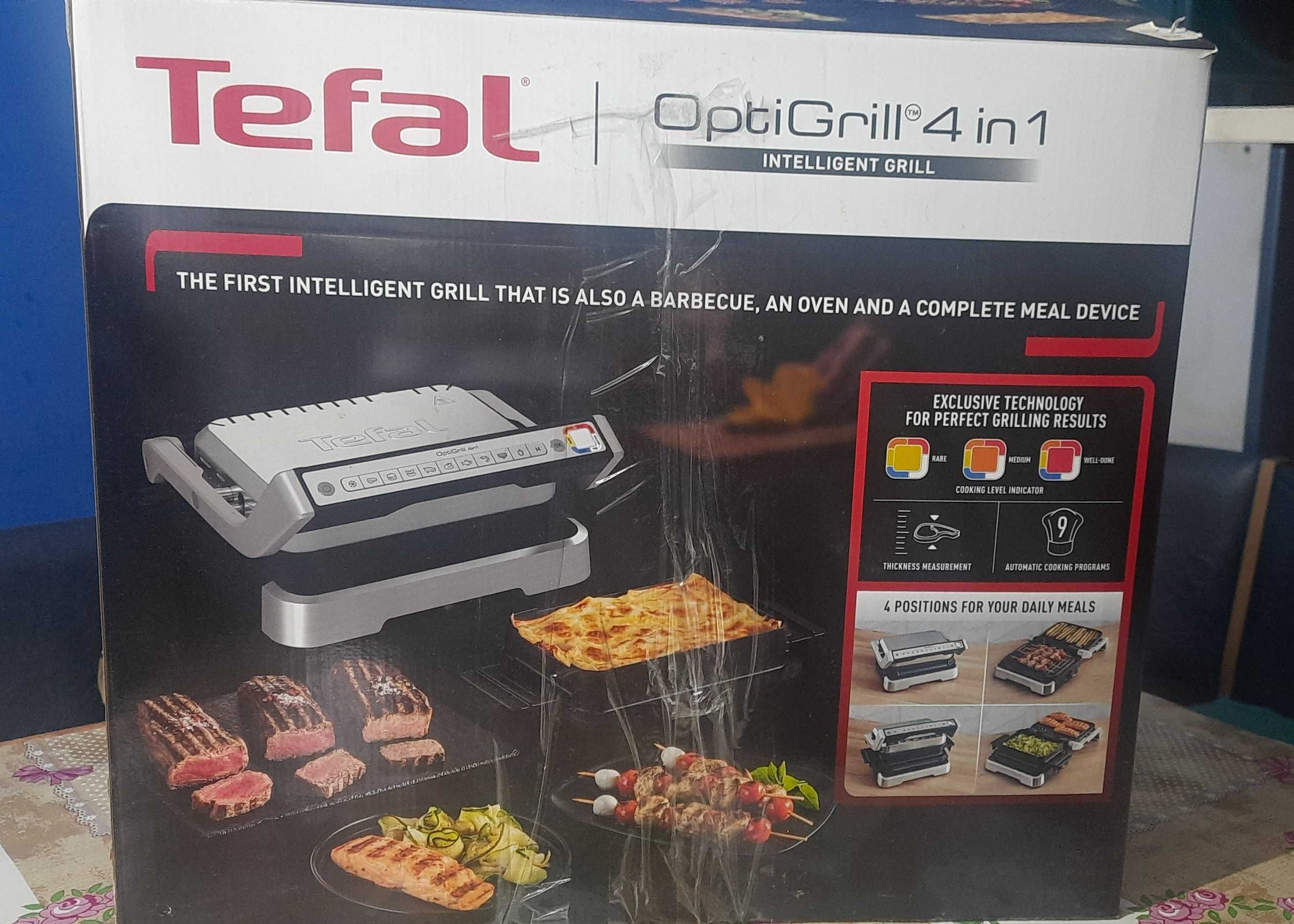 Гриль TEFAL OptiGrill 4in1