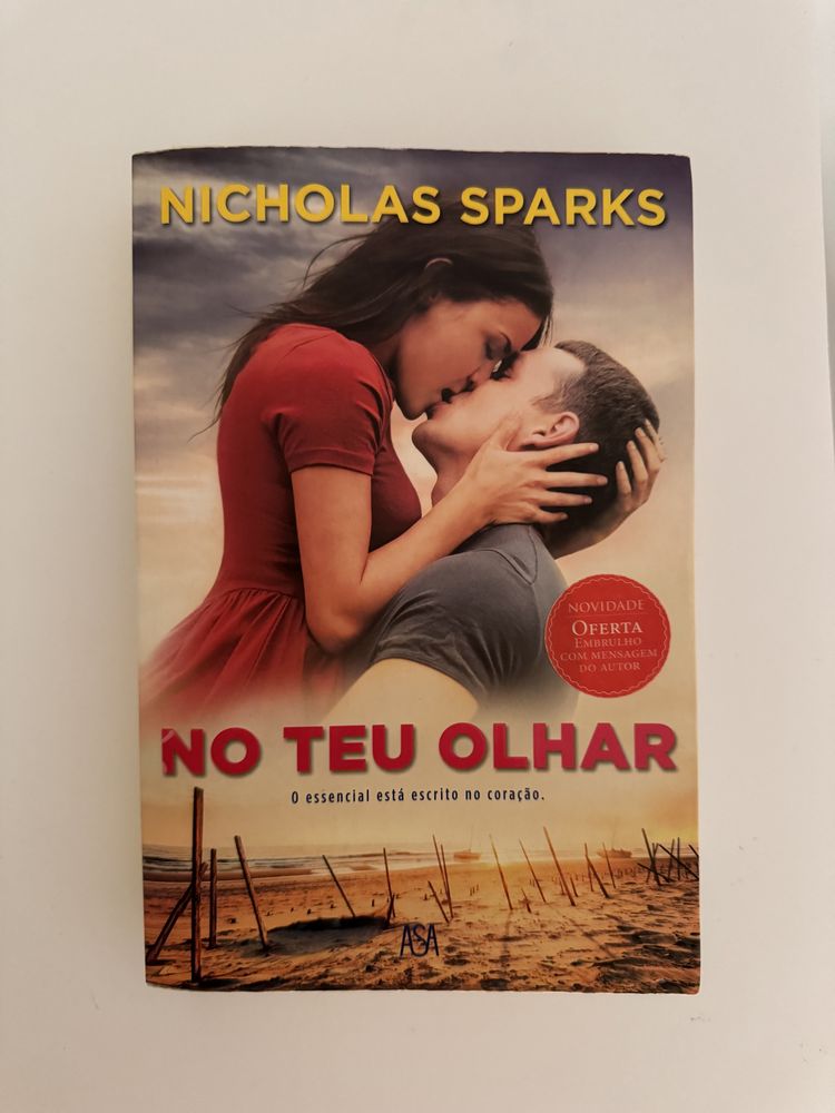 Livro: Nicholas Sparks - No Teu Olhar