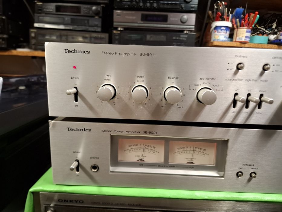 Końcówka+preamp Technics Se-9021 Su-9011