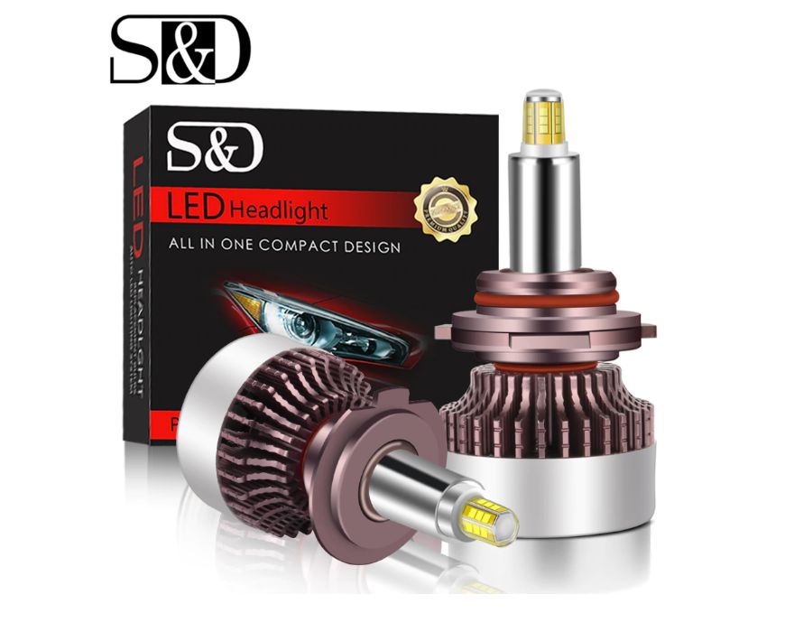 Żarówki LED H7 20000LM CANBUS 360° 80W