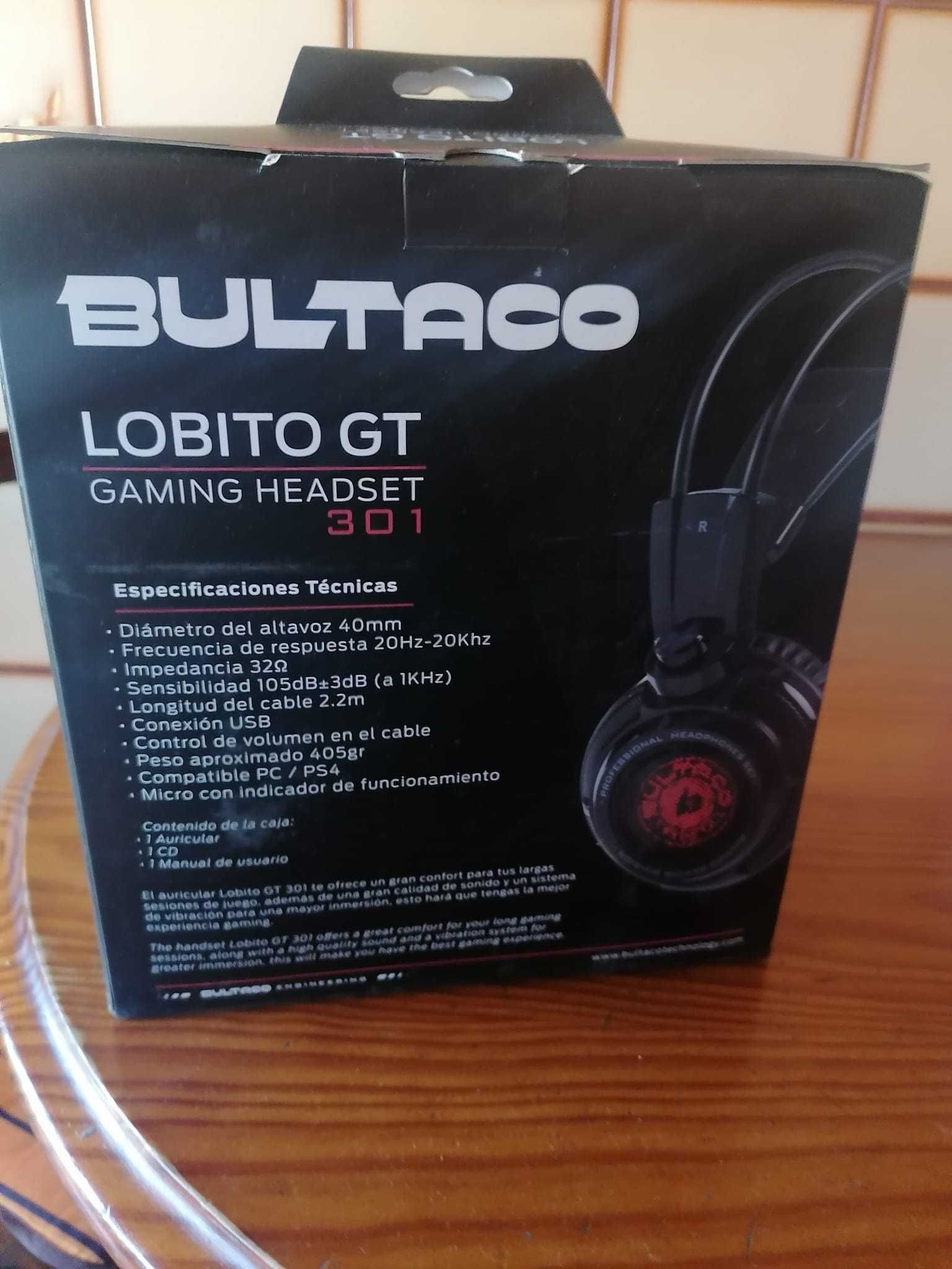 Auriculares Gaming BULTACO Lobito GT 301