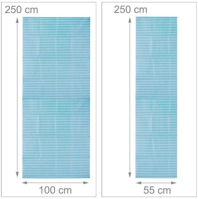 Relaxdays obrus cerata na stół i ławki 3 elementy 250x100, 250x55 cm