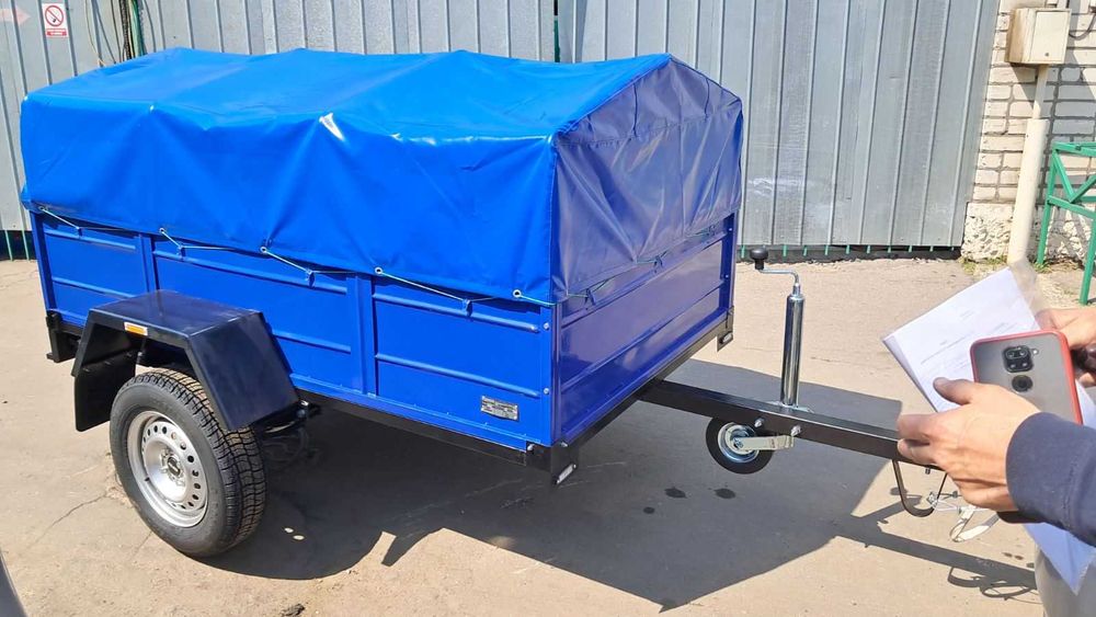 Міцний причіп до автомобіля  від заводу виробника 2000*1300*400