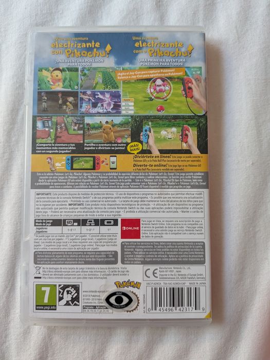 Jogo Nintendo Switch Pokémon Let's Go