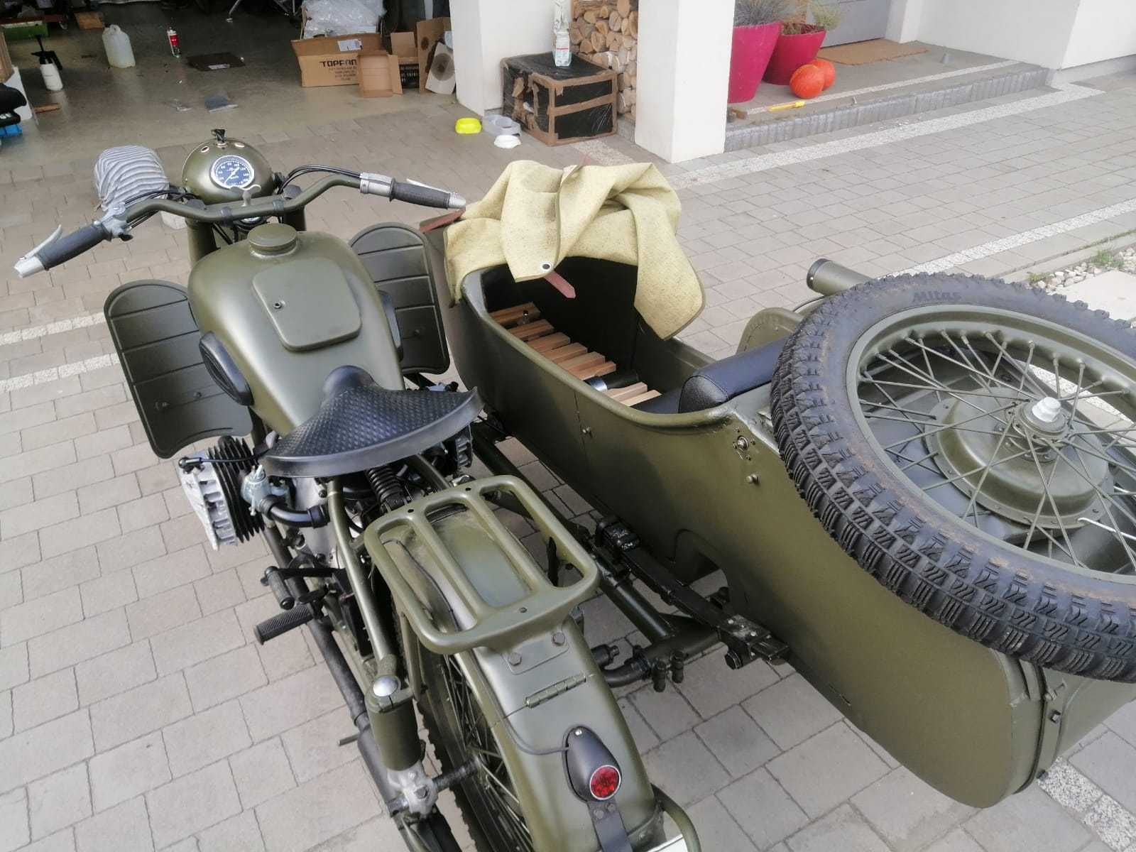 M 72 Motocykl z koszem