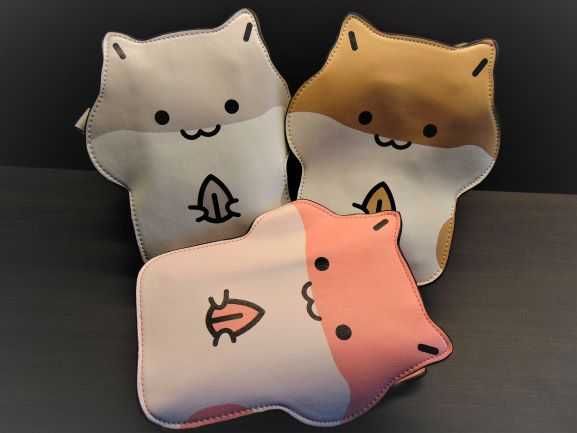 Kawaii torebka chomik różowy nowa