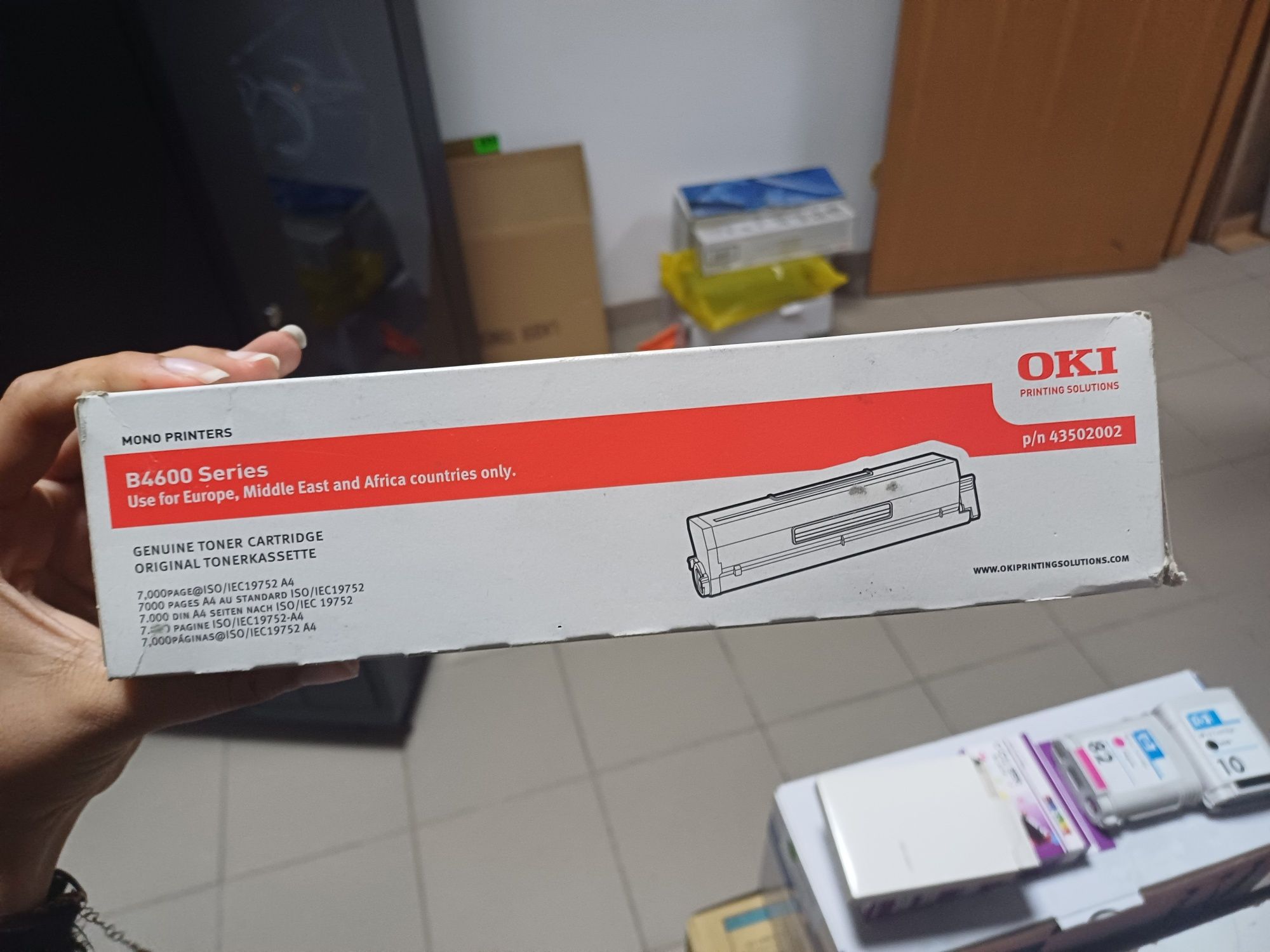 Toner Oki original - B4600