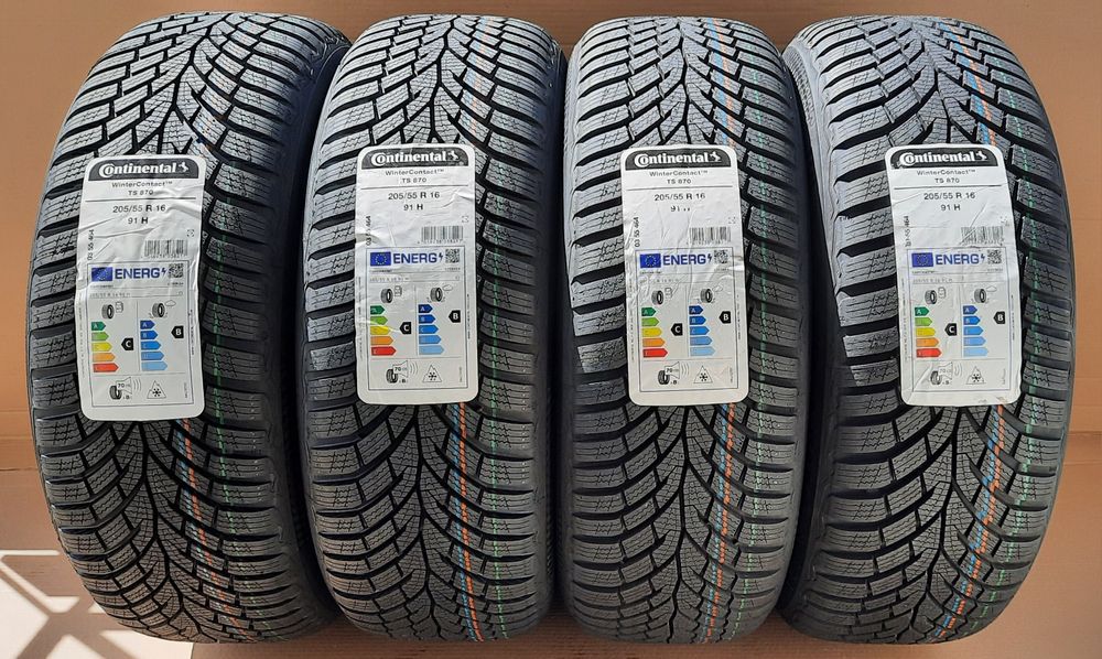 4x opona zimowa Continental WinterContact TS 870 205/55 R16 91H 2025r.