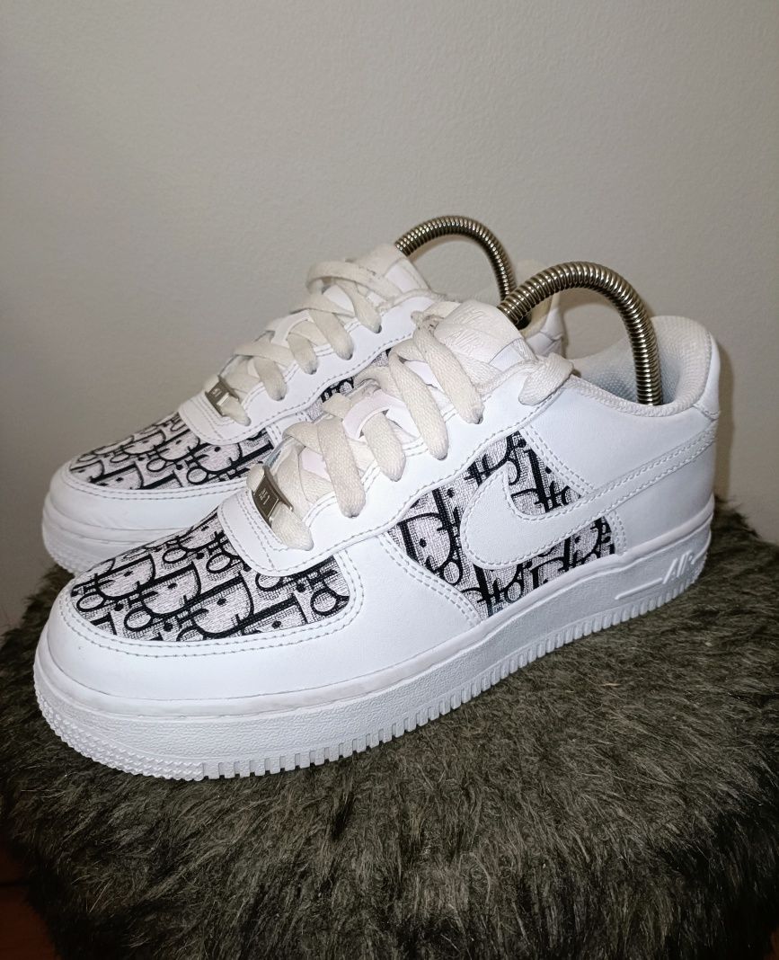 Śliczne damskie sneakersy Nike Air Force 1 rozmiar 38 stan BDB+!