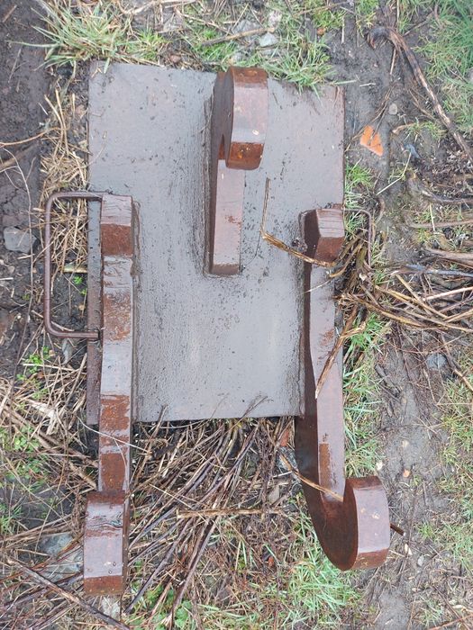 Wieszak chwytaka płyta adaptacyjna Atlas szybkozłącze smp