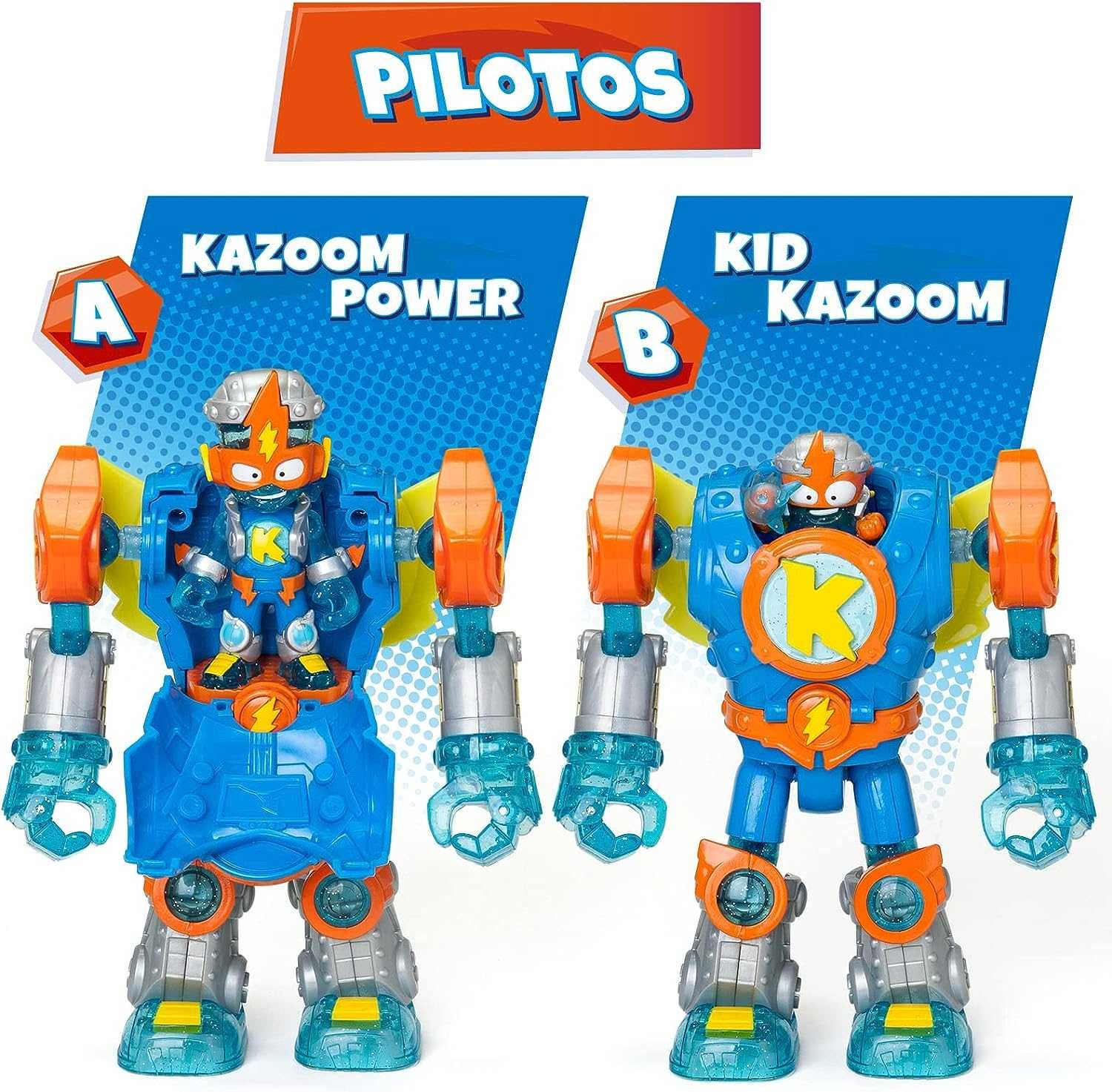 SUPERTHINGS Superbot Kazoom Power Brinquedo 1 Kazoom Kid  1 SuperThing