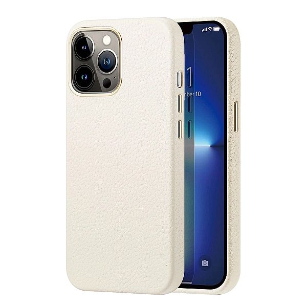 Dux Ducis Roma skórzane etui do iPhone 13 Pro Max elegancki pokrowiec