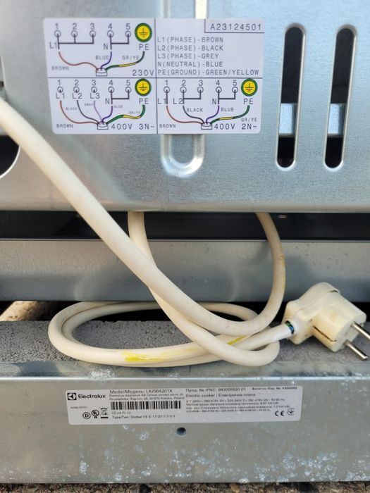 Kuchenka indukcyjna z piekarnikiem w idealnym stanie