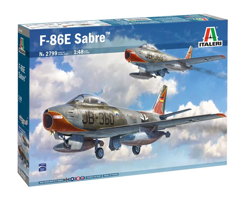 Самолет F-86E Sabre 1/48 2799